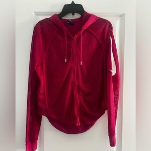 Great condition hot pink mesh Nike jacket, worn once